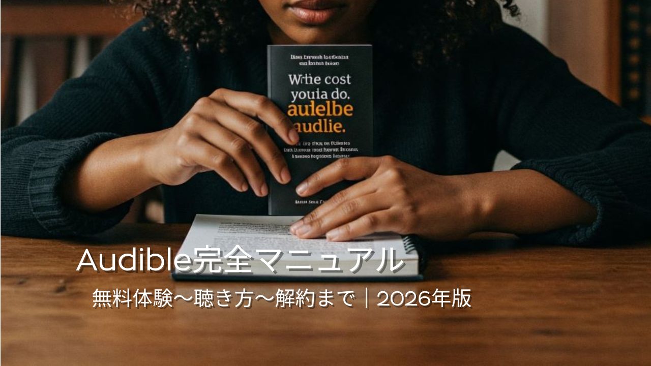 Amazonオーディブル完全マニュアル【2025年版】｜無料体験期間・メリット・解約手順